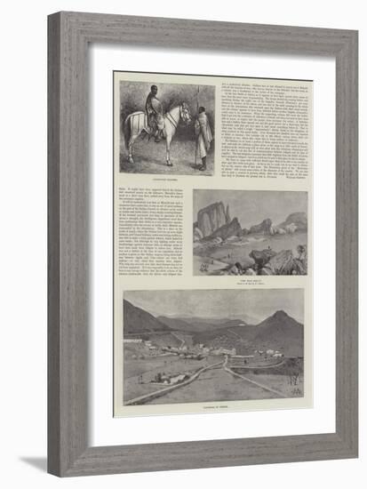 Abyssinia Past and Present-William 'Crimea' Simpson-Framed Giclee Print