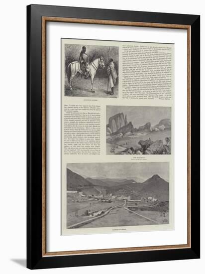 Abyssinia Past and Present-William 'Crimea' Simpson-Framed Giclee Print