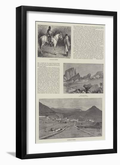 Abyssinia Past and Present-William 'Crimea' Simpson-Framed Giclee Print