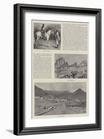 Abyssinia Past and Present-William 'Crimea' Simpson-Framed Giclee Print