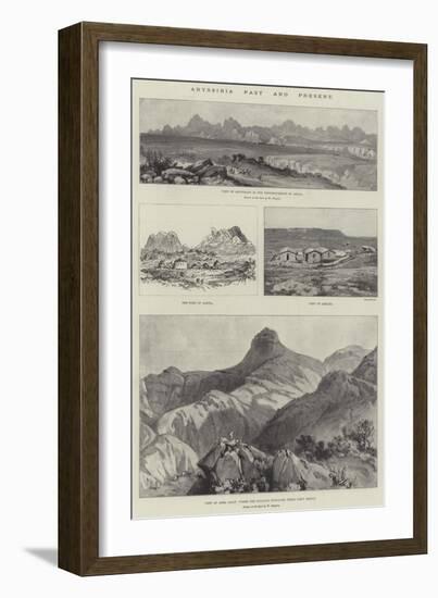 Abyssinia Past and Present-William 'Crimea' Simpson-Framed Giclee Print