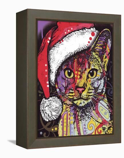 Abyssinian Christmas Edition-Dean Russo-Framed Premier Image Canvas