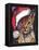 Abyssinian Christmas Edition-Dean Russo-Framed Premier Image Canvas