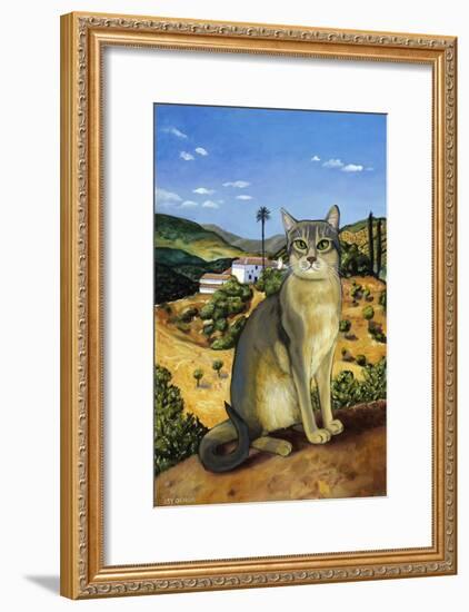 Abyssinian in the Vicinity of Seville-Isy Ochoa-Framed Giclee Print