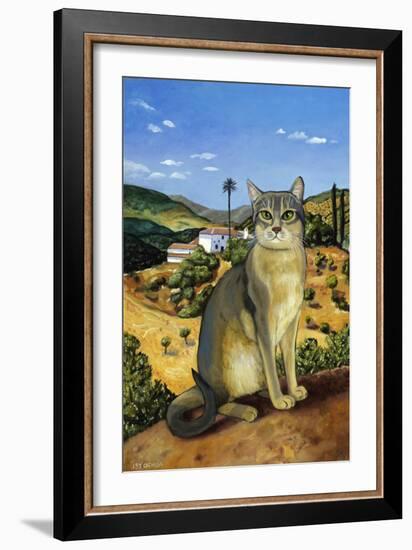 Abyssinian in the Vicinity of Seville-Isy Ochoa-Framed Giclee Print