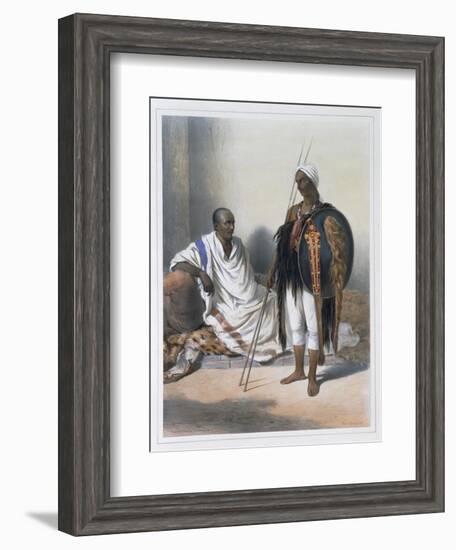 Abyssinian priest and warrior, 1848-Lemoine-Framed Giclee Print