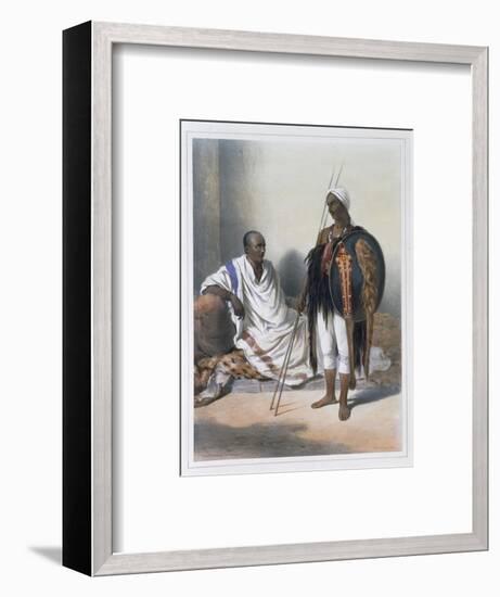 Abyssinian priest and warrior, 1848-Lemoine-Framed Giclee Print