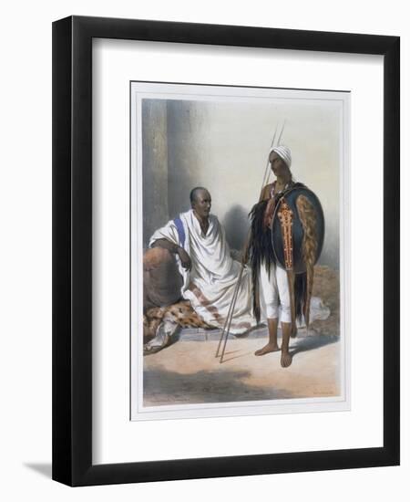 Abyssinian priest and warrior, 1848-Lemoine-Framed Giclee Print