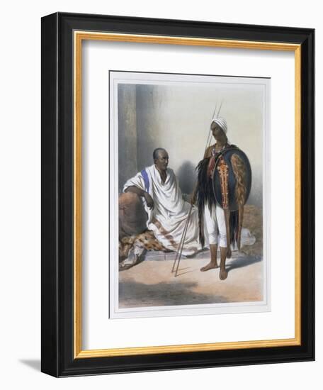 Abyssinian priest and warrior, 1848-Lemoine-Framed Giclee Print