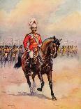 'A Group of Indian Soldiers', 1913-AC Lovett-Framed Giclee Print