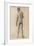 Academic Nude, Seen from the Back, 1862-Paul Cezanne-Framed Giclee Print