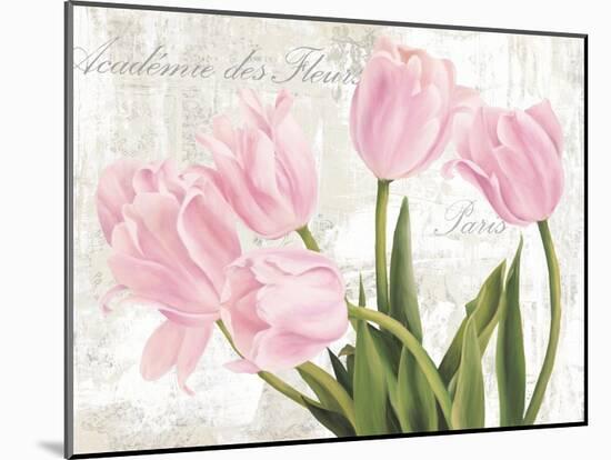 Academie des Fleurs-Jenny Thomlinson-Mounted Art Print