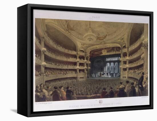 Academie Imperiale De Musique, Paris, C.1855-Louis Jules Arnout-Framed Premier Image Canvas