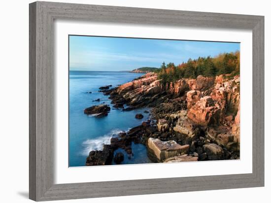 Acadia Coastline-Larry Malvin-Framed Photographic Print