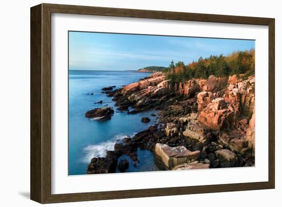 Acadia Coastline-Larry Malvin-Framed Photographic Print