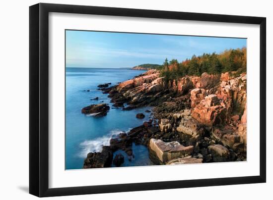 Acadia Coastline-Larry Malvin-Framed Photographic Print