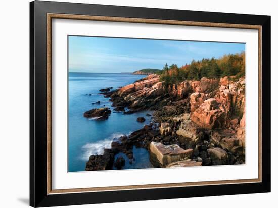 Acadia Coastline-Larry Malvin-Framed Photographic Print