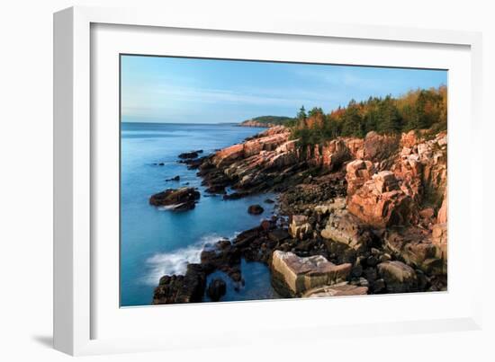 Acadia Coastline-Larry Malvin-Framed Photographic Print