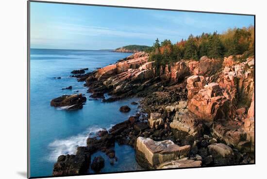 Acadia Coastline-Larry Malvin-Mounted Photographic Print