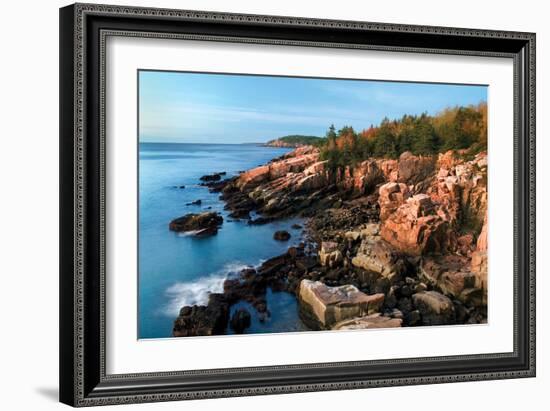 Acadia Coastline-Larry Malvin-Framed Photographic Print