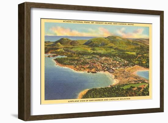Acadia National Park, Bar Harbor, Maine-null-Framed Art Print