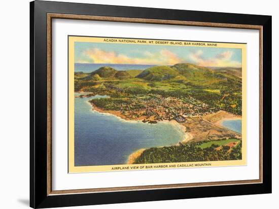 Acadia National Park, Bar Harbor, Maine-null-Framed Art Print