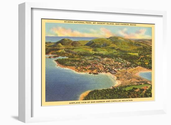 Acadia National Park, Bar Harbor, Maine-null-Framed Art Print