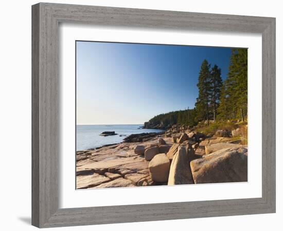 Acadia National Park, Mount Desert Island, Maine, New England, USA, North America-Alan Copson-Framed Photographic Print