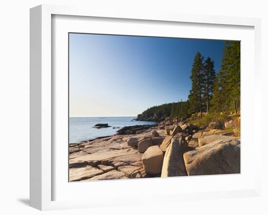 Acadia National Park, Mount Desert Island, Maine, New England, USA, North America-Alan Copson-Framed Photographic Print