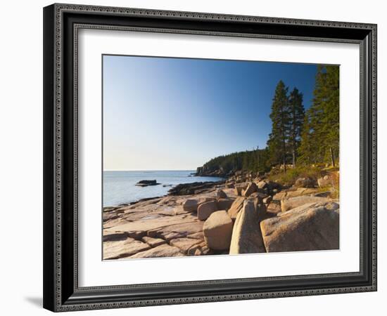 Acadia National Park, Mount Desert Island, Maine, New England, USA, North America-Alan Copson-Framed Photographic Print