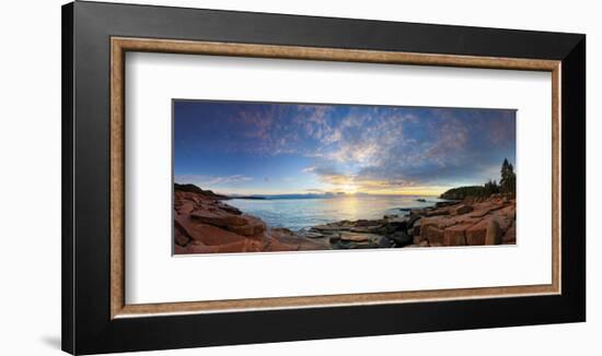 Acadia Sunrise-Michael Hudson-Framed Art Print