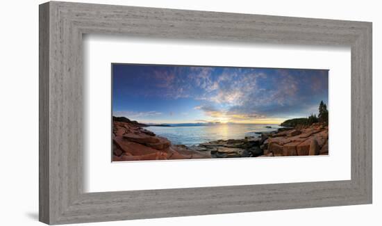 Acadia Sunrise-Michael Hudson-Framed Art Print