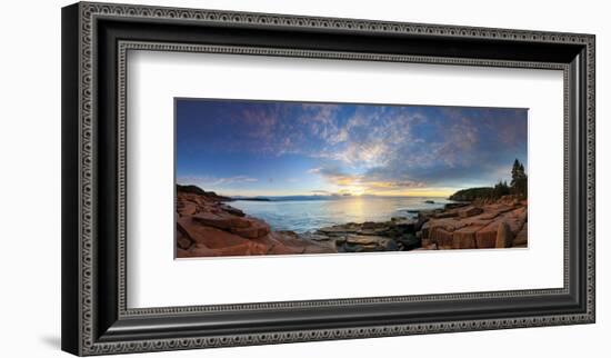 Acadia Sunrise-Michael Hudson-Framed Art Print