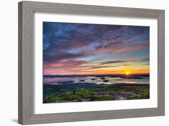 Acadia Sunrise-Robert Lott-Framed Art Print