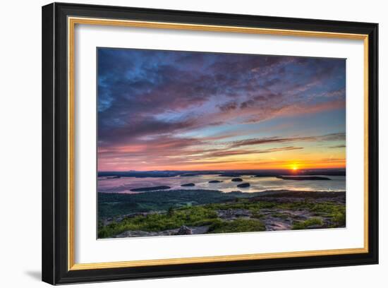 Acadia Sunrise-Robert Lott-Framed Art Print