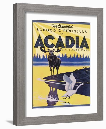 Acadia-null-Framed Giclee Print