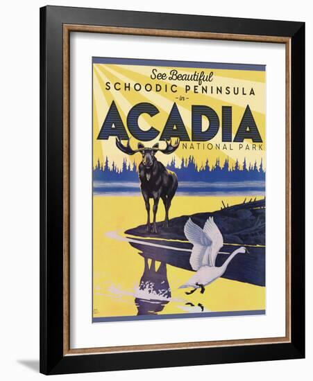 Acadia-null-Framed Giclee Print