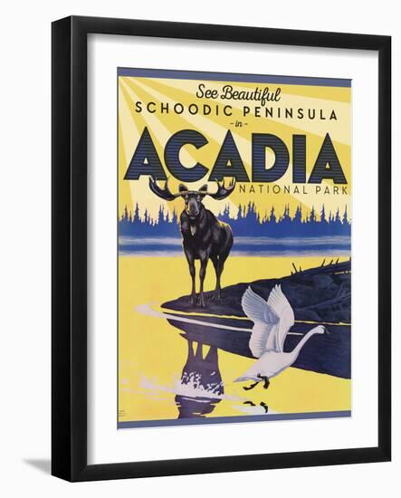 Acadia-null-Framed Giclee Print