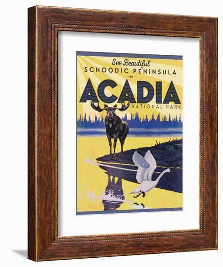 Acadia-null-Framed Giclee Print