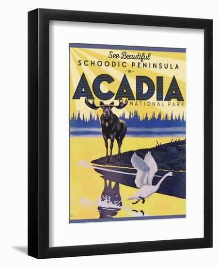 Acadia-null-Framed Giclee Print