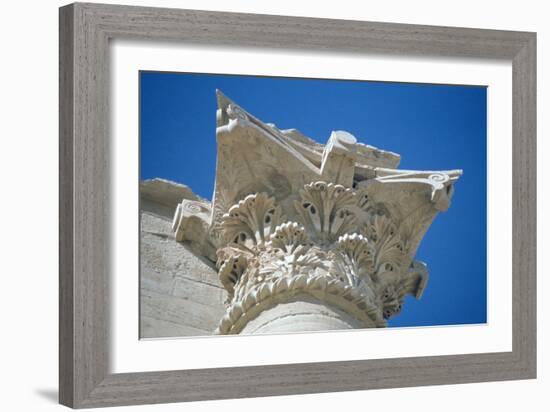 Acanthus Capital, Temple of the Sun, Hatra (Al-Hadr), Iraq, 1977-Vivienne Sharp-Framed Photographic Print