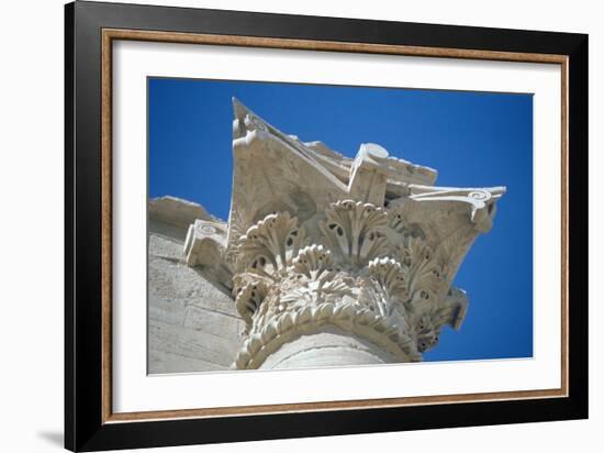 Acanthus Capital, Temple of the Sun, Hatra (Al-Hadr), Iraq, 1977-Vivienne Sharp-Framed Photographic Print