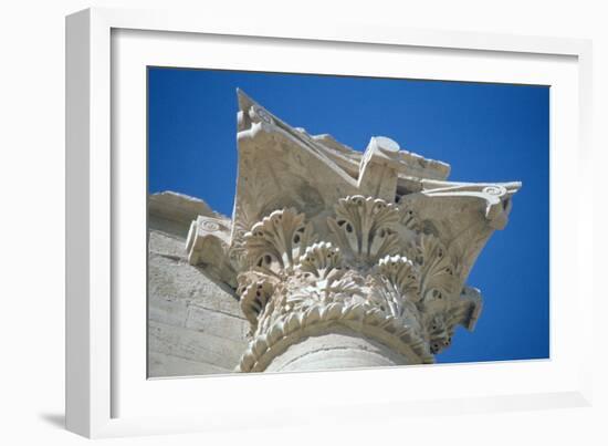 Acanthus Capital, Temple of the Sun, Hatra (Al-Hadr), Iraq, 1977-Vivienne Sharp-Framed Photographic Print