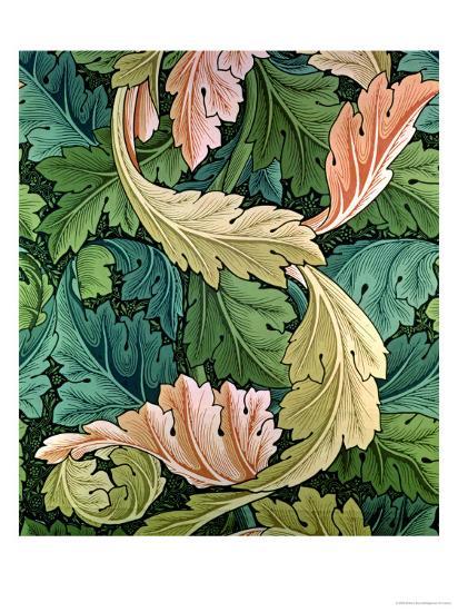 Acanthus Wallpaper Design 1875 Giclee Print By William Morris Acanthus Wallpaper Design 1875 Giclee Print By William Morris Art
