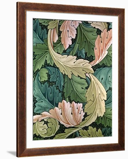 "Acanthus" Wallpaper Design, 1875-William Morris-Framed Giclee Print