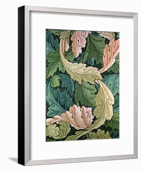 "Acanthus" Wallpaper Design, 1875-William Morris-Framed Giclee Print