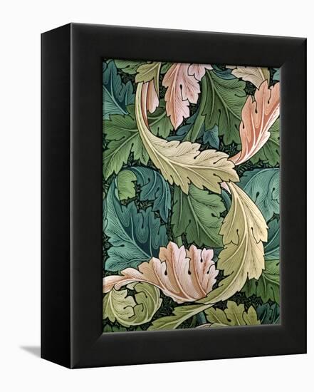 "Acanthus" Wallpaper Design, 1875-William Morris-Framed Premier Image Canvas