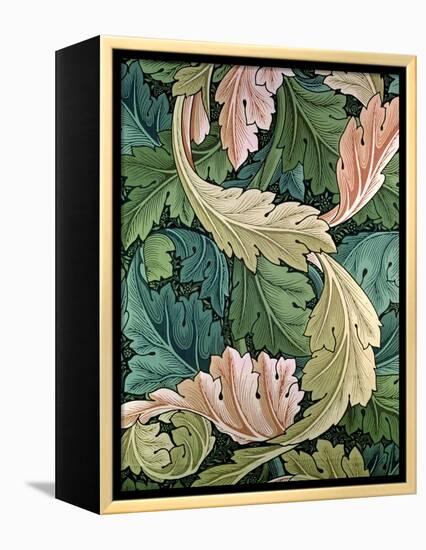 "Acanthus" Wallpaper Design, 1875-William Morris-Framed Premier Image Canvas