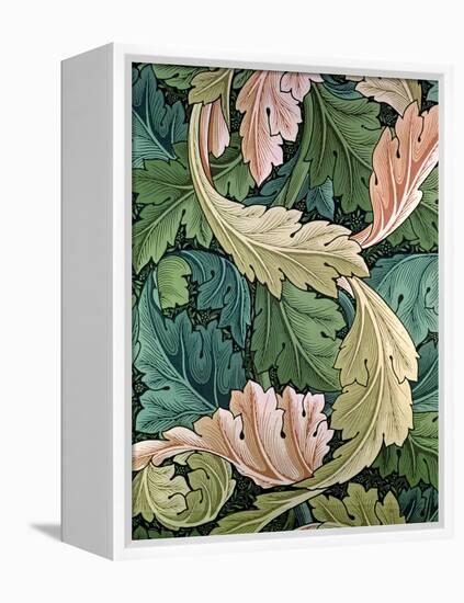 "Acanthus" Wallpaper Design, 1875-William Morris-Framed Premier Image Canvas