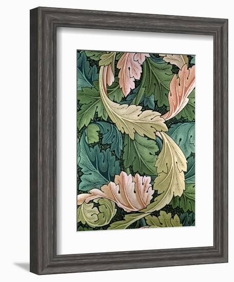 "Acanthus" Wallpaper Design, 1875-William Morris-Framed Premium Giclee Print